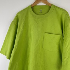 Mode of One Mens Relaxed Fit Pocket T-Shirt Lime Green XL NEW Contemporary