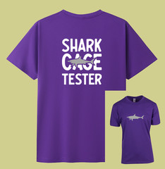 UNISEX MEN WOMENS TEE TSHIRT SHARK CAGE TESTER DIVING SWIMMING DIVE REEF FISH