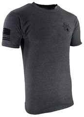 Howitzer Style Men’s T-Shirt CHRIS KYLE CIRCLE SHIELD Military Grunt MFG