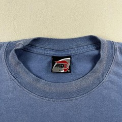Vintage Guatemala Soccer Team T-Shirt Mens Medium Blue Cartoon Futbol FIFA 2004