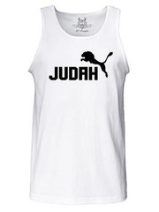 Men’s Printed Lion of Judah Christian Jesus God Bible Love Cross Cotton Tank Top