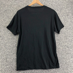 Spyder Loungewear T-Shirt Plain Black Mens Sz L Soft Crew Neck Short Sleeve
