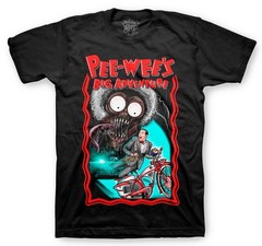 Pee wee’s big adventure tshirt reprint_ vintage movie tshirt