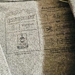 Patagonia Cotton Logo T-Shirt Gray ( Small