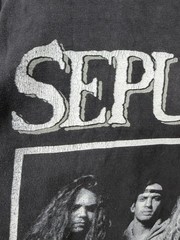 Vintage Sepultura Shirt Large Beneath The Remains 90s Death Metal