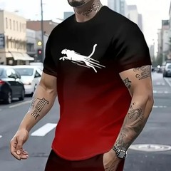 Men’s Quick Dry Short Sleeve Gym Running Moisture Wicking Round Neck T-Shirt