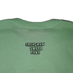 Size LARGE Mens Crenshaw Skate Club Seafoam Mint T-Shirt Graphic Print Tee EUC