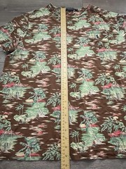 Polo Ralph Lauren Classic Fit XL Hawaiian Beach Surfing Hula Girl Short Sleeve