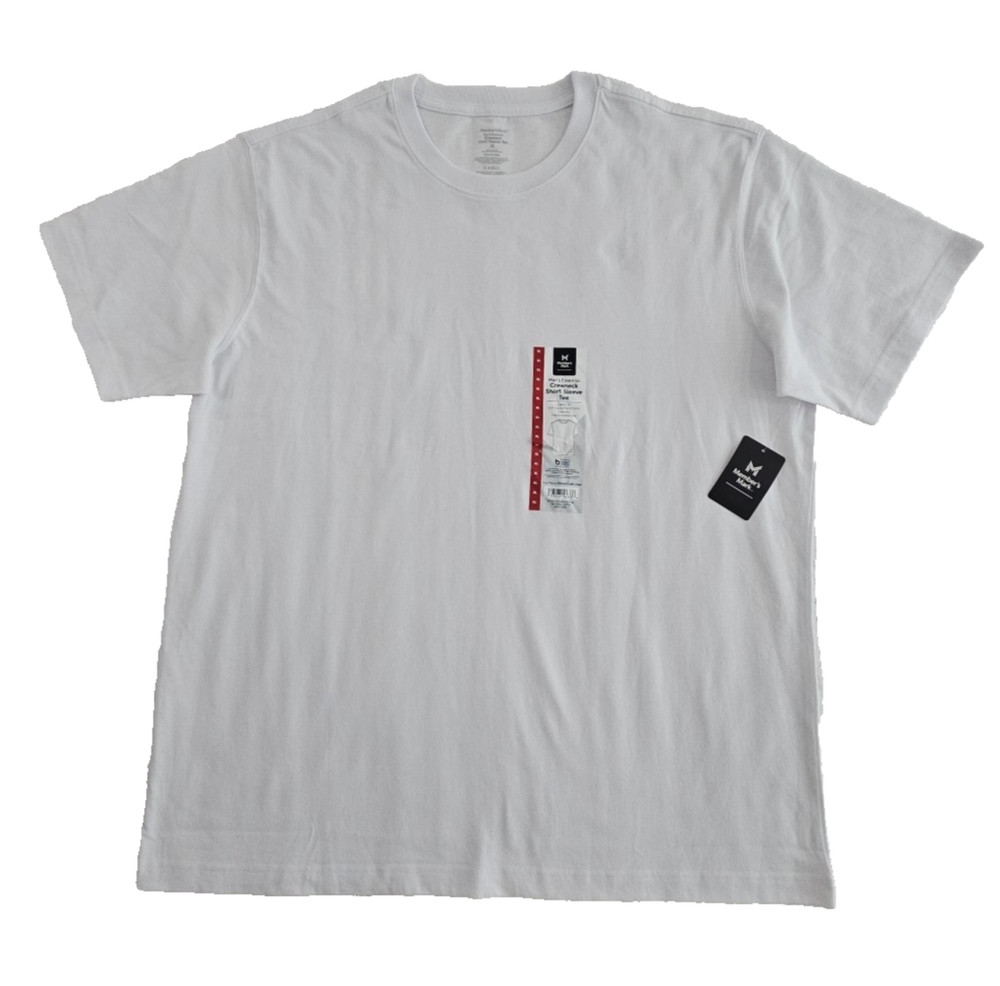 Member’s Mark Men’s XL Essential Crew Neck Short Sleeve T-Shirt Soft Luxe NEW