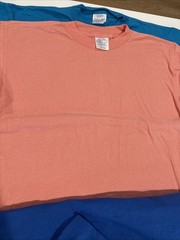 7 Vintage Blank Shirts SZ XL Made In USA Single Stitch 50/50 Great Array Colors