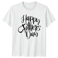 Happy Dad Fatherhood Fathers Day White T-Shirt