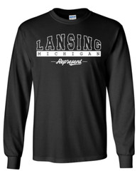 Lansing Michigan T-Shirt Long Sleeve Graphic tee