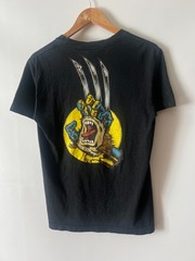 Santa Cruz x Marvel Wolverine T-Shirt Black Graphic Skate Tee – Size S