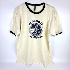 2025 Blue Note Jazz Festival NYC T Shirt Ringer Tee Next Level Apparel Adult 2XL