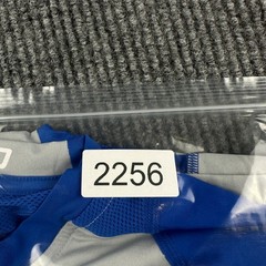 Nike Pro Dri-FIT MLB Authentic Collection Baseball Shirt Grey Blue 880659-481 L