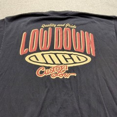 Very Rare Jnco vintage t shirt 90s Y2k Lowdown Custom LOW XL