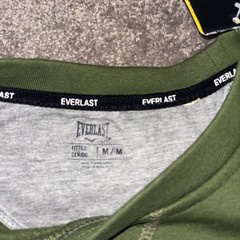 Everlast Cotton Crew Neck Sweatshirt Sweater Green Pullover Men’s Size Large M