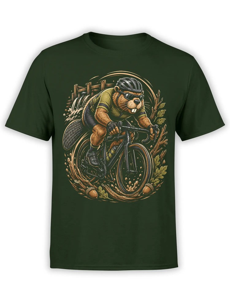 Dam Sprint Beaver Cycling T-Shirt | Unisex