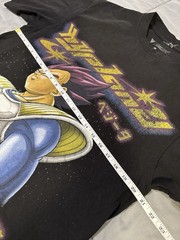 Dragon Ball Z x Hypland Vegeta Saiyan Graphic T-Shirt Mens Size Large Cropped