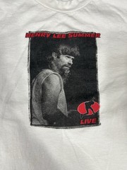 Vintage Henry Lee Summer Single Stitch Band Concert White Shirt Signed