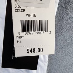 The Men’s Store at Bloomingdale’s Supima Cotton Tee Men’s M White Solid Crewneck
