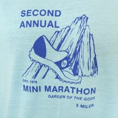 Vintage Hewlett Packard HP Marathon T Shirt Mens Size Medium 70s 78 Made In USA