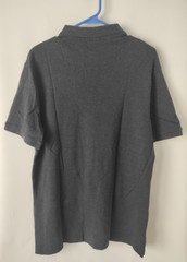 Polo Ralph Lauren Men’s Classic-Fit Polo Shirt Gray Short Sleeve Button logo M