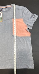 Avalanche Outdoor Supply Axel T-shirt Zipper Chest Pocket Grey Mens Size XL