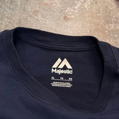 Blue MLB New York Yankees T Shirt. Majestic Size XL
