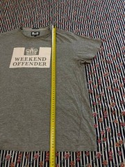 Weekend Offender Mens T Shirt Crew Neck Prison Summer Casual Cotton Short XL