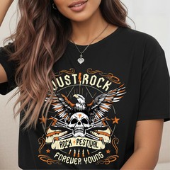 Letter Print Graphic T-Shirt Casual Streetwear Fashion Tee