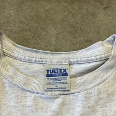 Vintage Tultex Fishing Cartoon T Shirt Mens XL Gray Funny Dad Joke Winner 90s