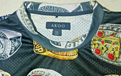 AKOO: Matching Shirt and Shorts All Over Print Championship Rings Pre-Owned