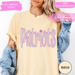 Custom Mascot Shirt Personalized School Spirit Tee Teacher Gift