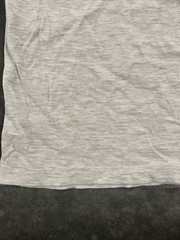 Vintage 90s Nike Big Blue Swoosh T Shirt Gray Made in USA