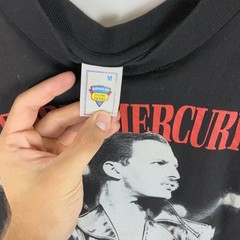 Vintage 90s Freddie Mercury Mr Bad Guy Show Must go On Queen Tee rare rock UK