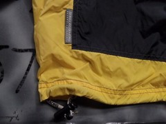 XL Tag Fit Size 3XL Vintage Rocket Racing Yellow Black Hooded Jacket