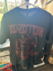 2007 Led Zeppelin T-Shirt Mens Large United States of America 1977 Tour The Core
