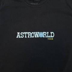 Travis Scott Astroworld Tour Wish You Were Here Tshirt 100% Double Sided Sz. L