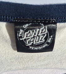 Vintage The Original Santa Cruz Large Logo Shirt Tee Mens Size S