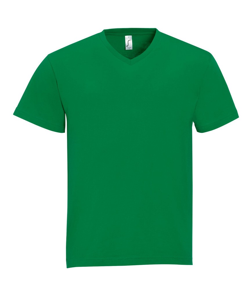 SOLs Mens Plain Summer Weight Vee V-Neck Cotton Tee T-Shirt S-3XL Regular Fit
