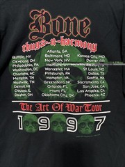 Vintage Bone Thugs n Harmony Art of War T-shirt Men’s Size: XL Original 1997