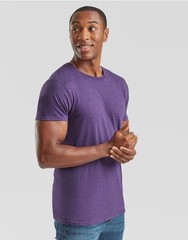 5 Pack Fruit of the Loom Mens T Shirts Short Sleeve Slim Fit Lightweight Cotton
