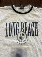 Vintage 90s Long Beach City College Gray T Shirt Southern California Men’s 2XL