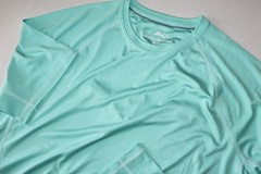 Tommy Bahama T Tee Shirt Performance Rash Guard Mint Green SS New Medium M