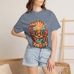 Retro Resort Crab T-Shirt Graphic