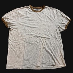 Vintage Old Navy Ringer T-Shirt Size 2XL Neutral Skate Y2K 2000s