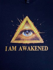DTF Custom Made – I AM AWAKENED Short Sleeve T-Shirt – Black SML