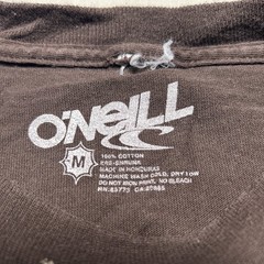 Vintage O’neill Long Sleeve T Shirt Mens Medium Brown Y2K Surf Skate