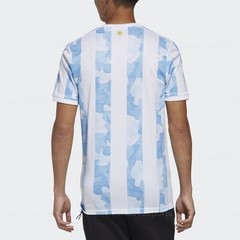 Adidas Set in Sleeve T Shirt Men’s Blue GE5475 New Sizes